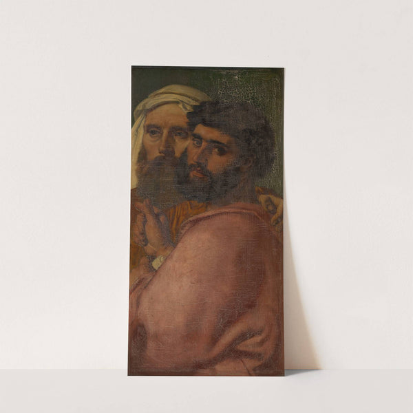 Mother of the Messiah and the Four Evangelists (1873) by Charles Verlat