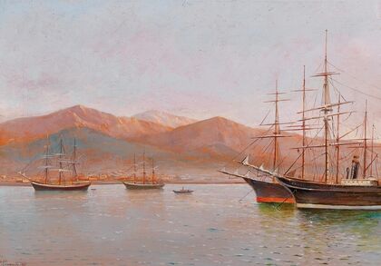 Motif Of A Crimean Port