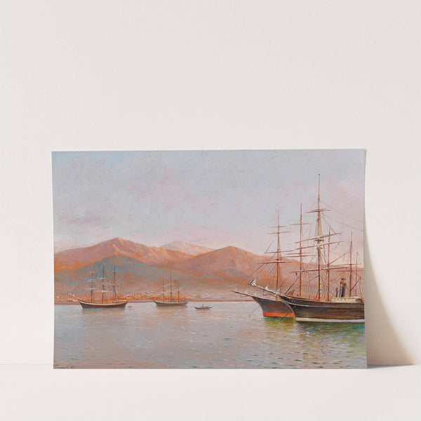 Motif Of A Crimean Port by Philip Philippovich Klimenko