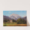 Motif Of The Alps by Adalbert Waagen