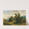 Motiv aus dem Etschtal, Südtirol by Gustav Maria Jäger