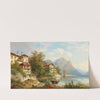 Motiv aus Gandria am Lago di Lugano by Carl Hasch