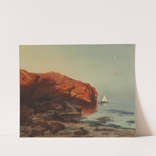 Motiv aus Helgoland by August Schaeffer von Wienwald