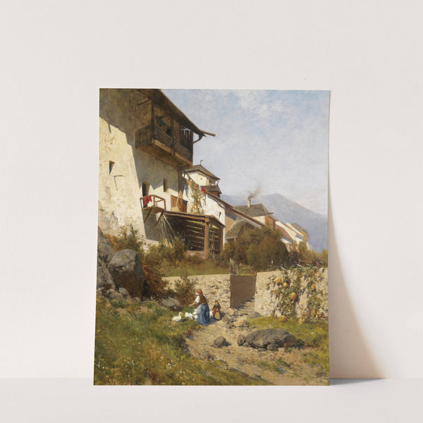 Motiv aus Murau Steiermark by Hans Wilt