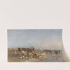 Motiv aus Szered an der Waag (1872) by Eugen Jettel