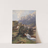 Motiv aus Werfen by Carl Franz Emanuel Haunold