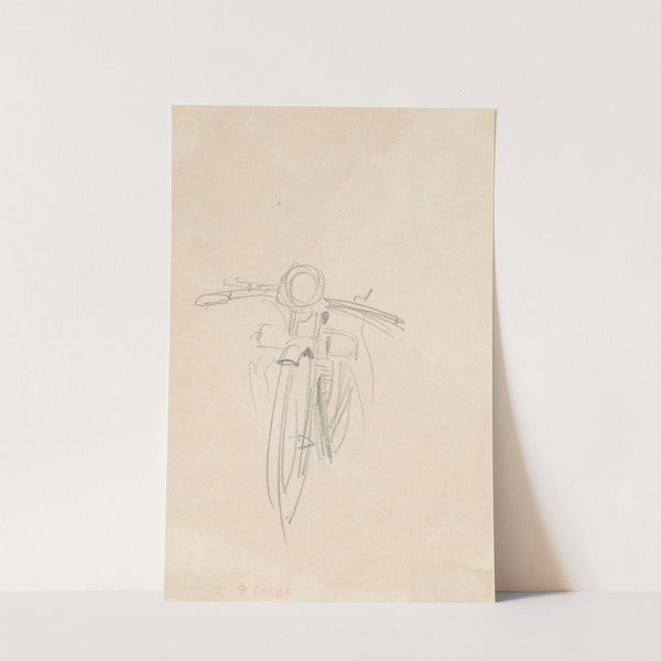 Motorcycle (verso) by John Singer Sargent