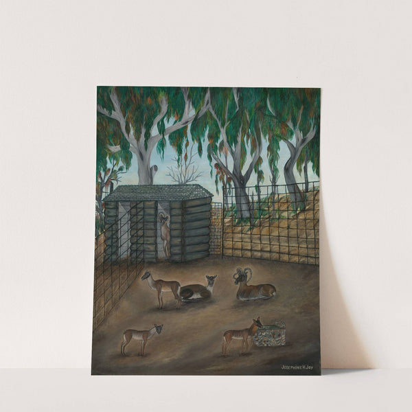 Moufflon–Bobtailed Sheep (ca. 1935-1939) by Josephine Joy