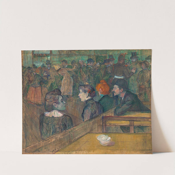 Moulin de la Galette by Henri de Toulouse-Lautrec