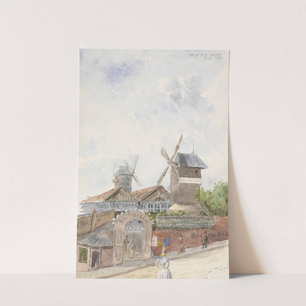 Moulin De La Galette, Paris by Whitney Warren Jr.
