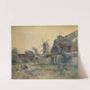 Moulins à Montmartre by Henri Arthur Bonnefoy