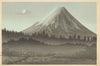 Mount Fuji seen near Tamaho, Night