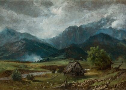 Mount Giewont (1870)