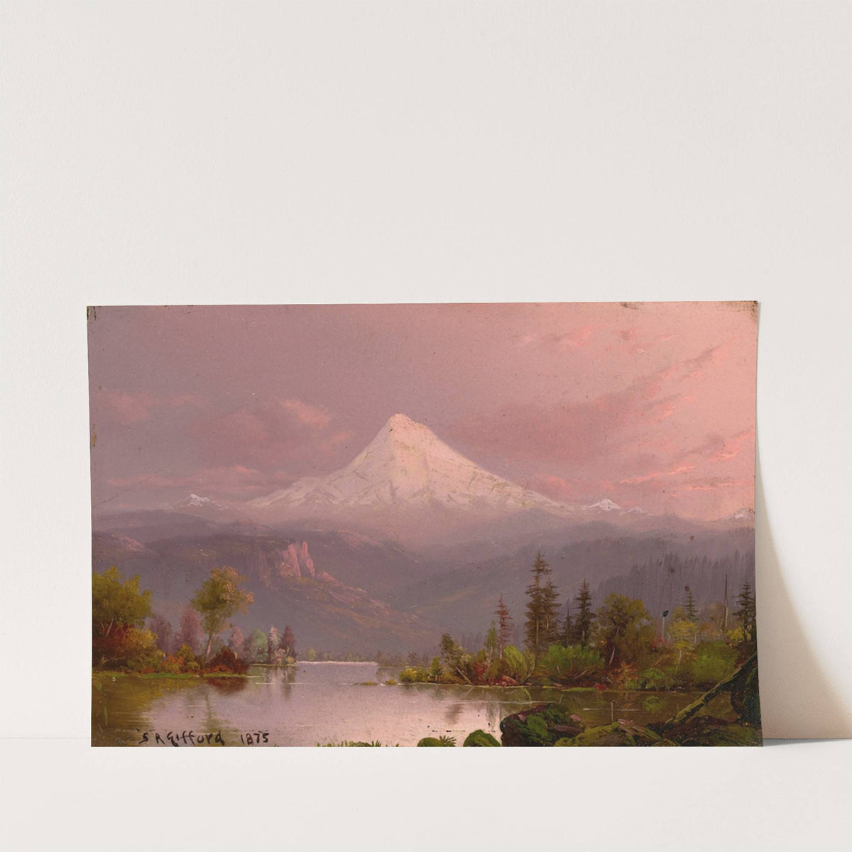 Mount Hood, Oregon by Circle Of Sanford Robinson Gifford