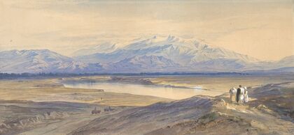 Mount Olympus from Larissa, Thessaly, Greece (1850–85)