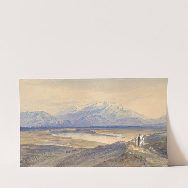 Mount Olympus from Larissa, Thessaly, Greece (1850–85) by Edward Lear