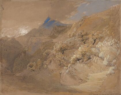 Mount Siabod from Tyn-y-Coed near Capel Curig