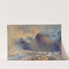 Mount Snowdon through Clearing Clouds by Alfred William Hunt