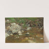 Mountain Brook; A Study (between ca. 1863 and 1869) by Alexander Helwig Wyant