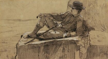 Mountain Climber Resting (1868-1869)