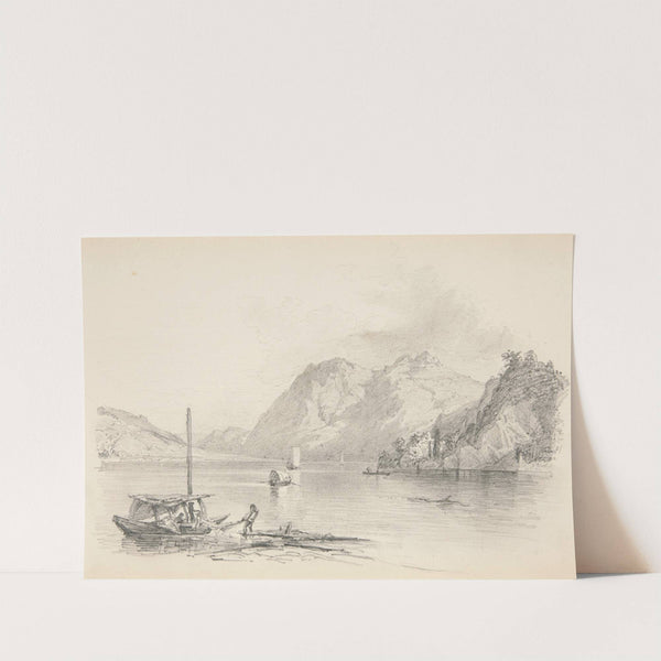 Mountain Lake by John Singer Sargent