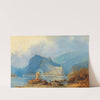 Mountain lake in the Caucasus by Paul von Franken