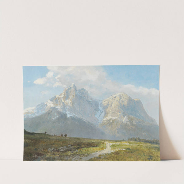 Mountain Landscape by Konrad Petrides