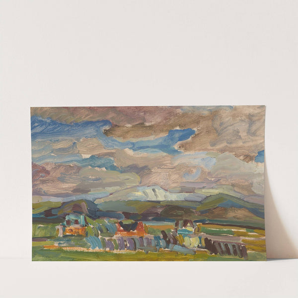 Mountain Landscape (1937) by Sasza Blonder