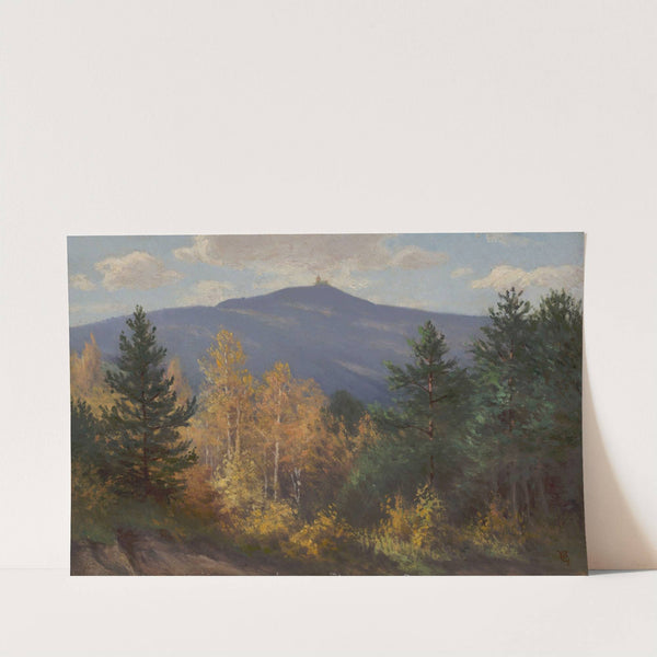 Mountain Landscape (1855) by Wojciech Gerson