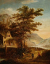 Mountain landscape from the Rheinland