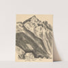 Mountain landscape (Garmisch-Partenkirchen) (1930-1935) by Marsden Hartley