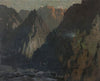 Mountain landscape, possibly the Cullins, Skye
