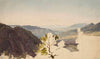 Mountain landscape, sketch