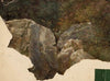 Mountain landscape, sketch