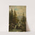 Mountain landscape with a waterfall by Adolf Chwala