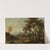 Mountain landscape with cattle at the waterhole by Giovanni Battista Cimaroli