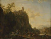 Mountain landscape with cattle