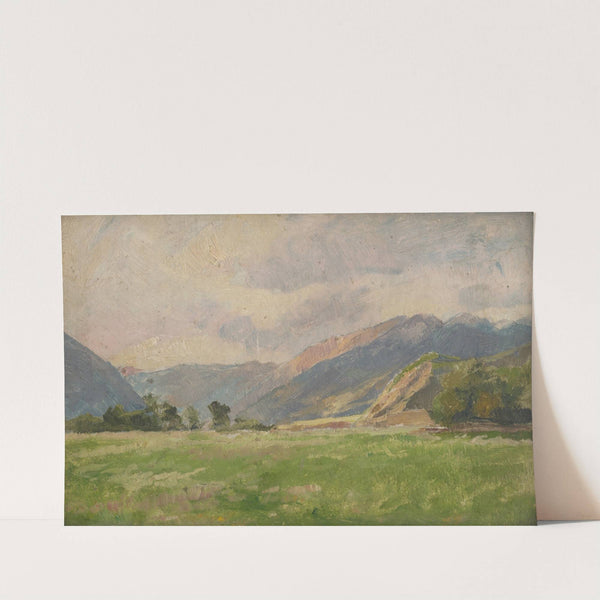 Mountain Meadow (1900–1930) by Ľudovít Čordák