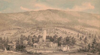 Mountain resort near the Delaware Water Gap (1850-1869)