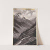 Mountain road, Army transport by Anonymous