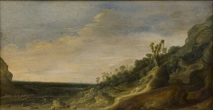 Mountain Scenery with a View of a River and the Sea (1634 – 1734)