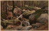 Mountain Stream with Boulders (1892-1910)