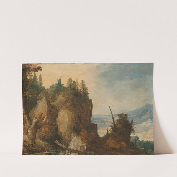 Mountain view (1590 - 1635) by Joos de Momper