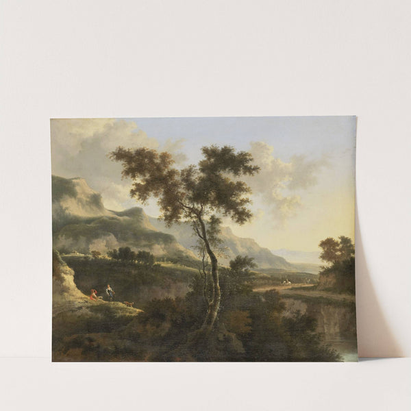 Mountainous Landscape by Jan Hackaert