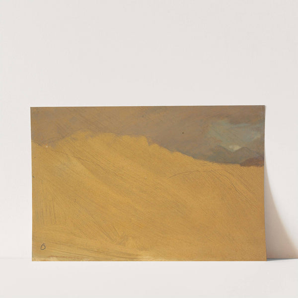 Mountainous landscape (1860–70) by Frederic Edwin Church
