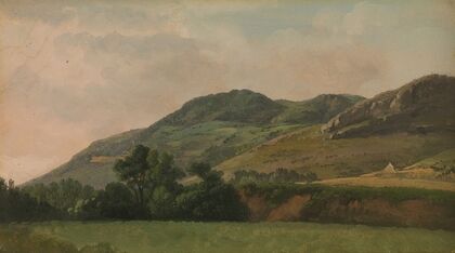 Mountainous Landscape at Tivoli