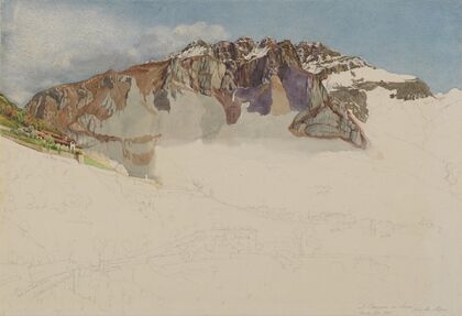 Mountainous Landscape in Italy ; ‘Il Resegone’