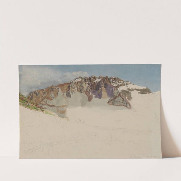 Mountainous Landscape in Italy ; &#039;Il Resegone&#039; by Frank Randal