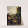 Mountainous Landscape with a Farm by Louis Belanger