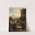 Mountainous Landscape with a Farm by Louis Belanger